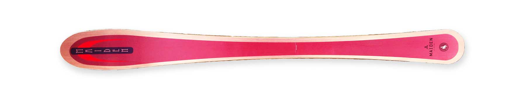 Maiden Skis - Sit Ski: RED Custom